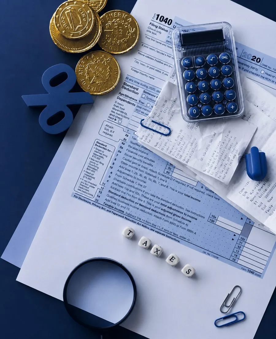 Tax forms and calculator